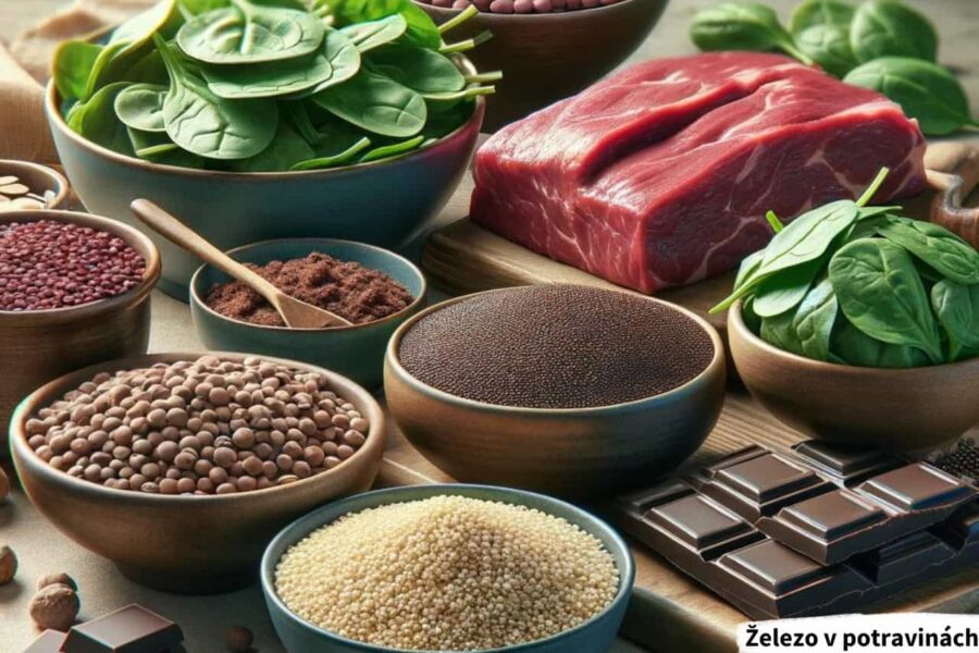 Železo v potravinách