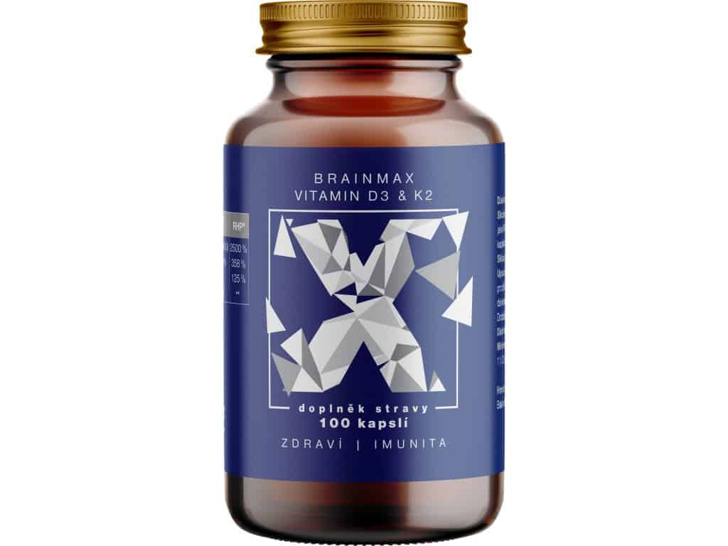 BrainMax Vitamin D3 & K2, D3 5000 IU