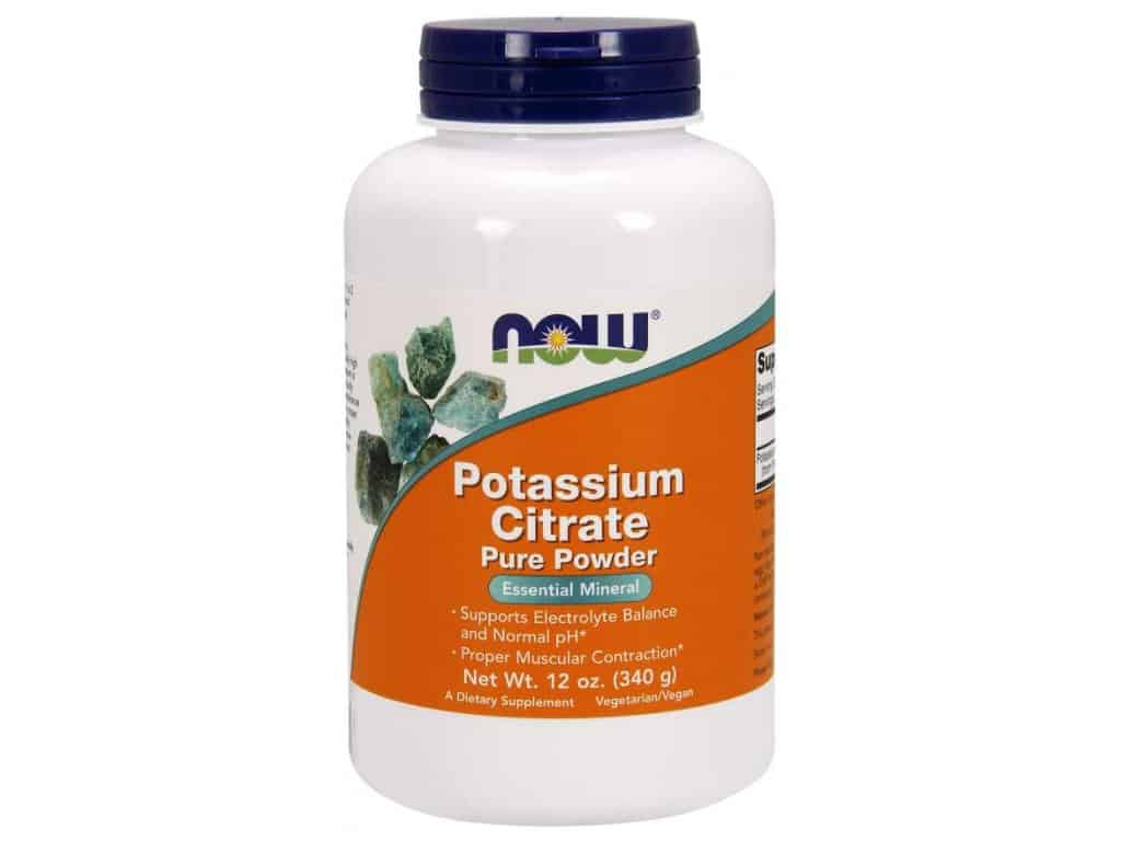 Nejlepší draslík - NOW Potassium Citrate