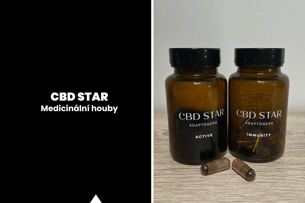 CBD STAR Medicinální houby recenze