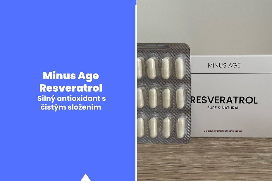 Minus Age Resveratrol osobní zkušenost a recenze.