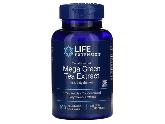 Life Extension Decaffeinated Mega Green Tea